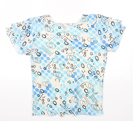 Womens UK Size 14 Soul Multicoloured Basic T-Shirt