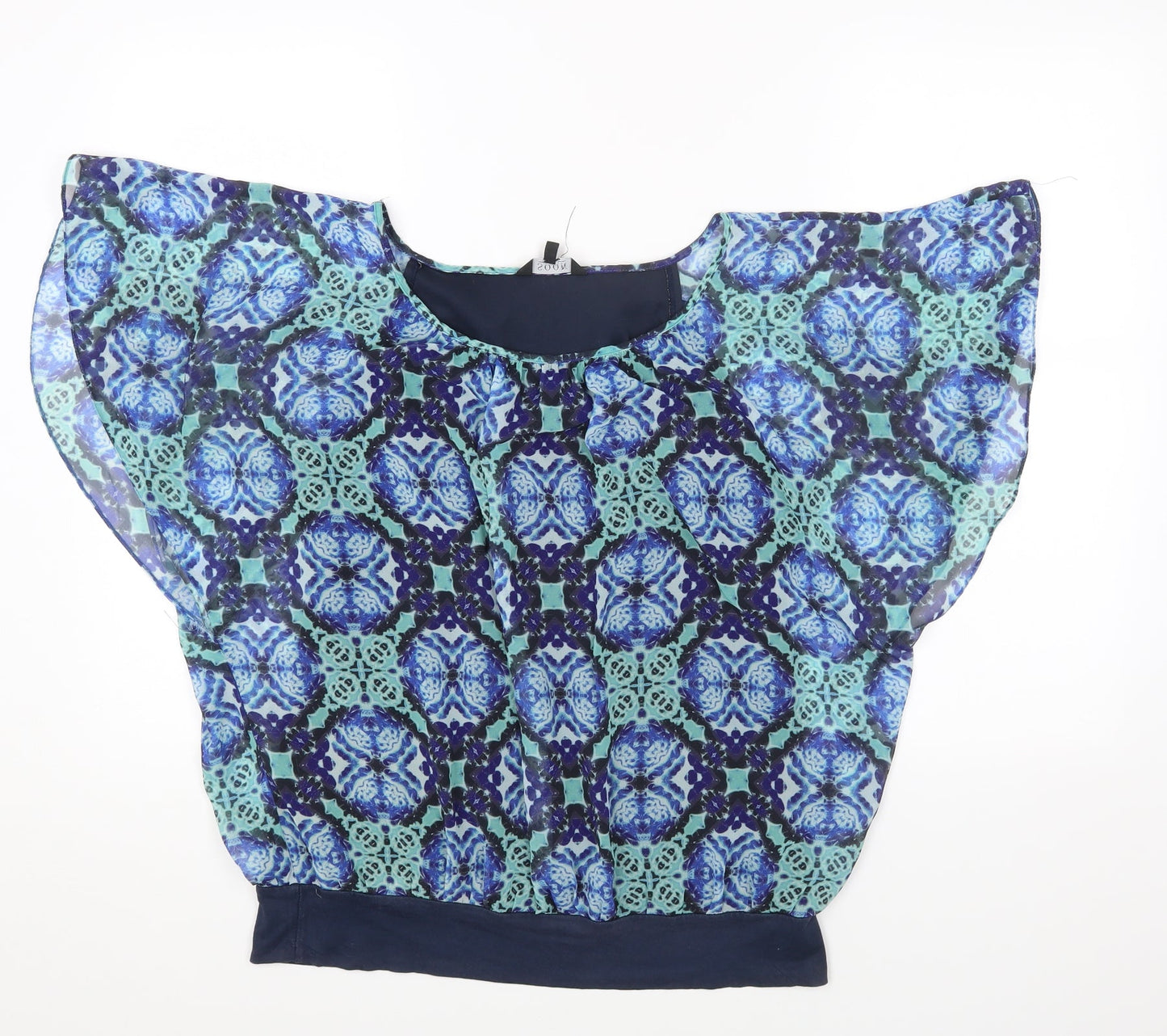 Womens UK Size 12 Monsoon Multicoloured Basic T-Shirt