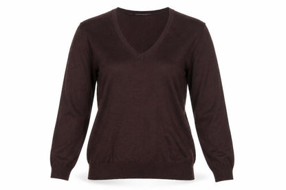 Womens UK Size 8 Marks and Spencer Brown Pullover Jumper