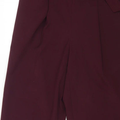 Womens UK Size 8 New Look Regular Fit  Purple Trousers