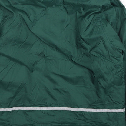 Snowgoose Boys Green Windbreaker Coat Size 7-8 Years Zip
