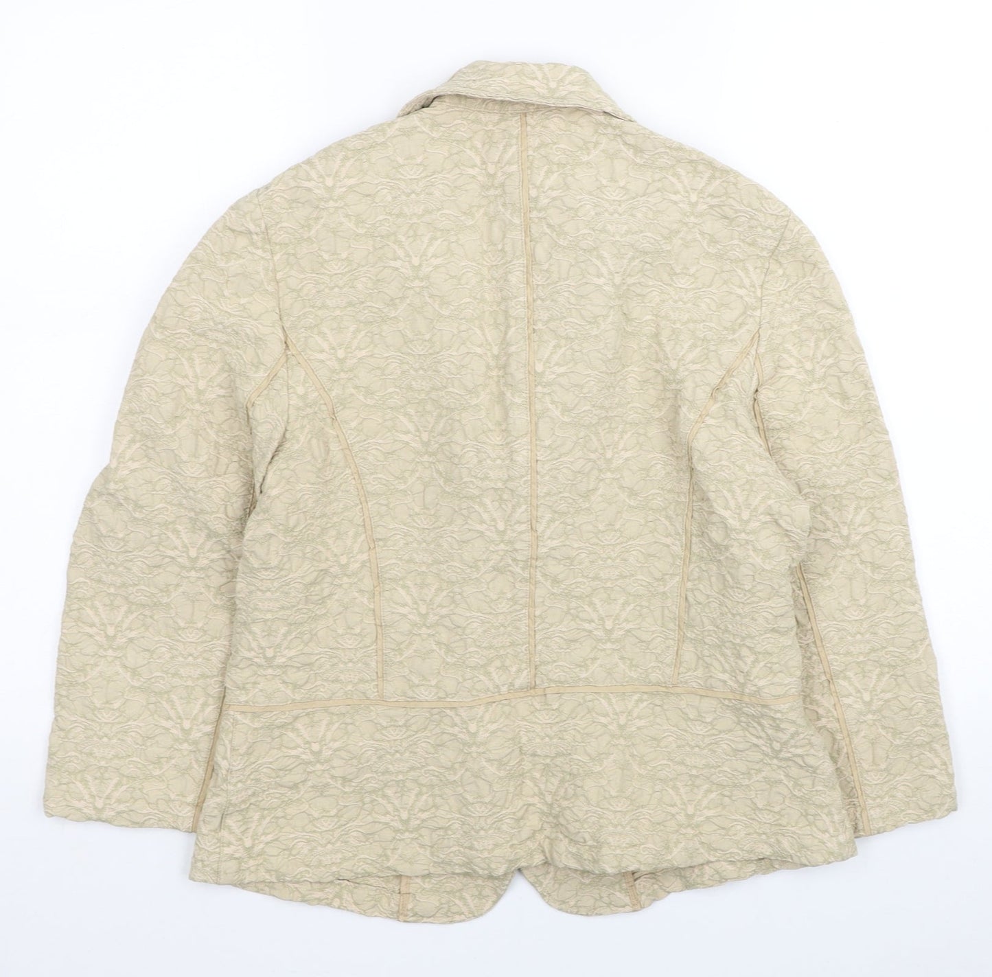Womens UK Size M Marks and Spencer Beige Jacket Blazer