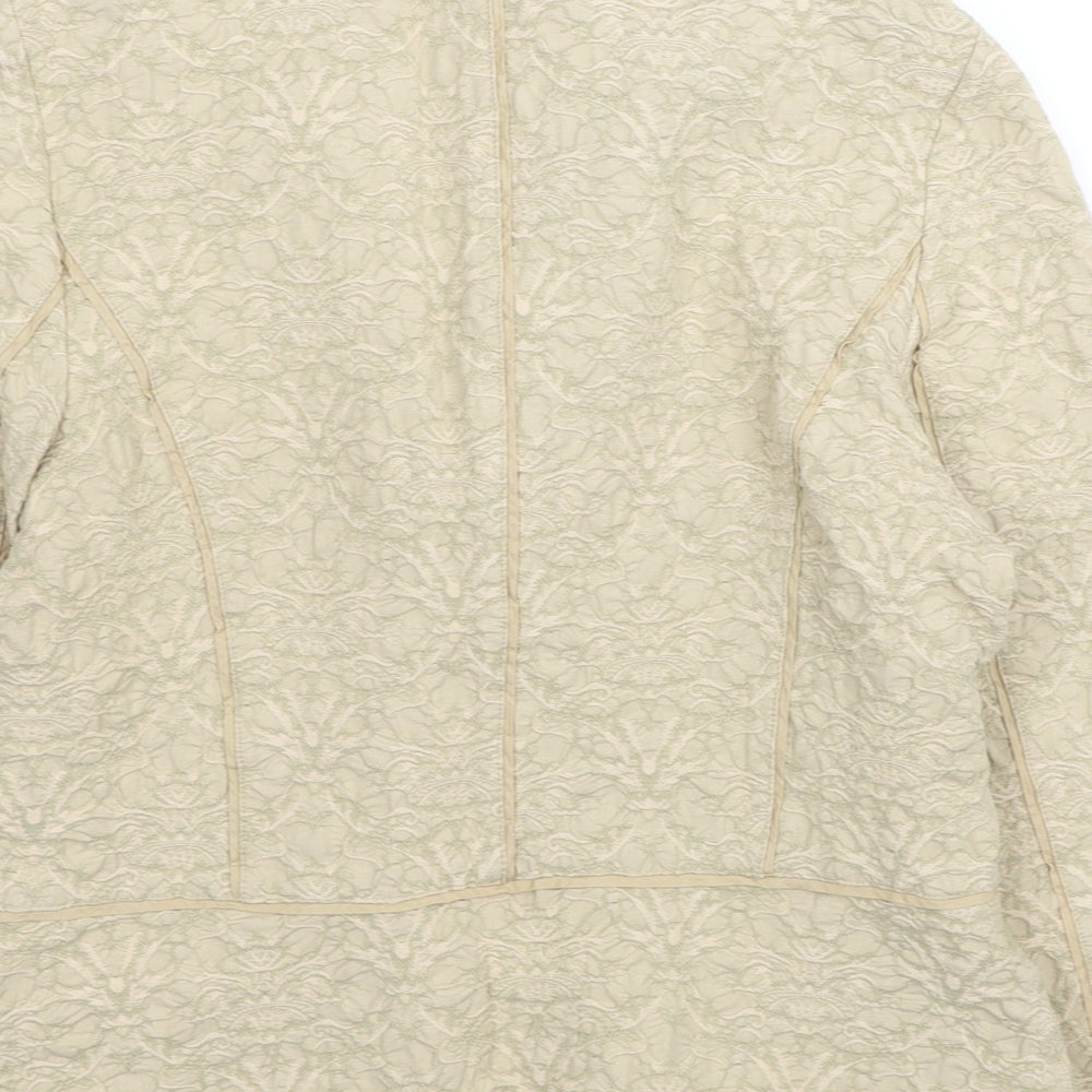 Womens UK Size M Marks and Spencer Beige Jacket Blazer