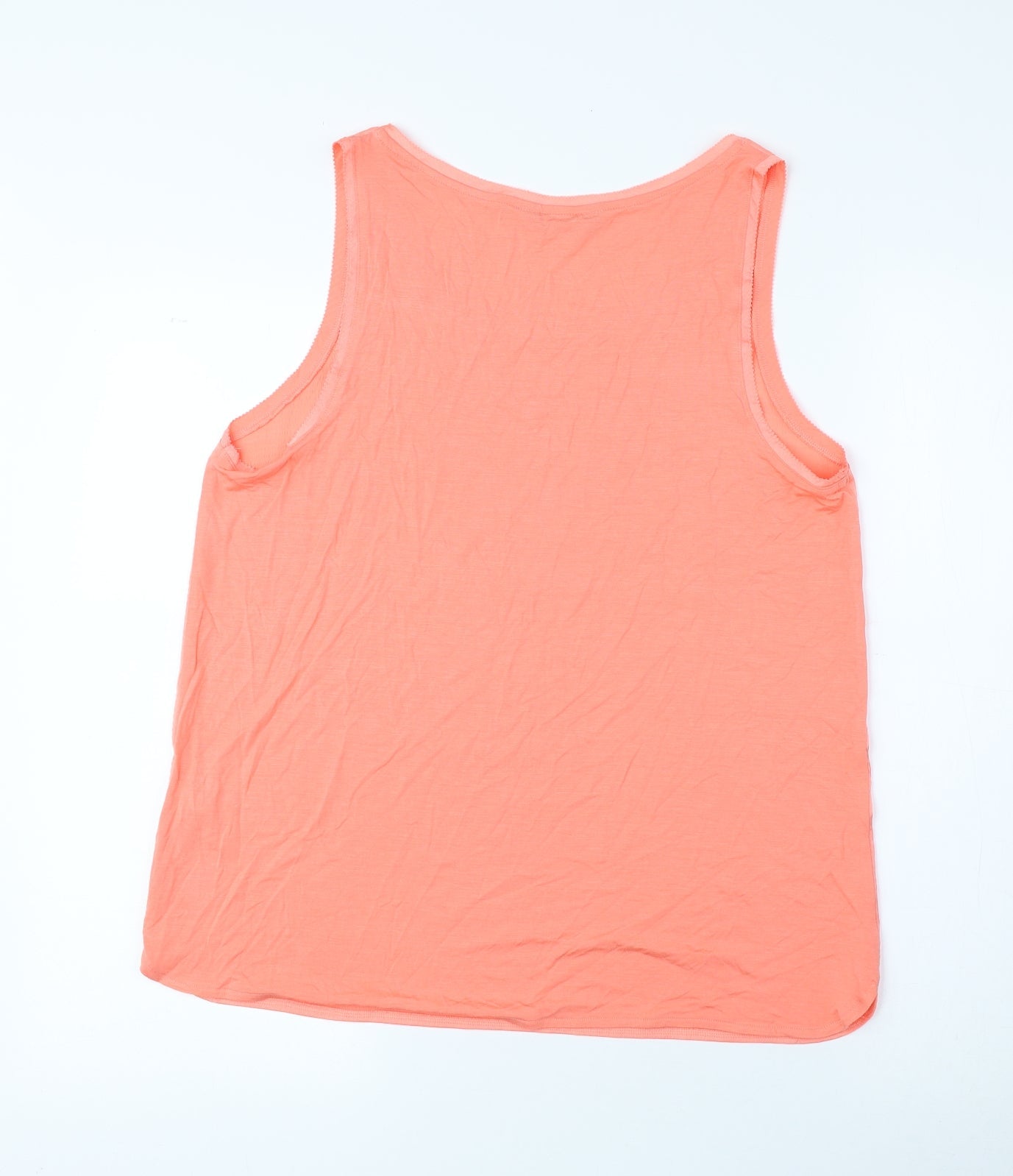 Womens UK Size 10 Marks and Spencer Pink Basic Tank