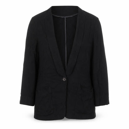 Womens UK Size 10 Oasis Black Jacket
