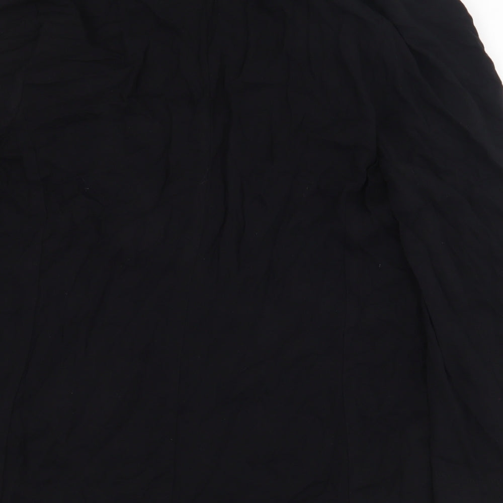 Womens UK Size 10 Oasis Black Jacket