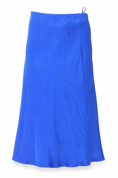 F&F Womens Blue Polyester A-Line Size 14 Off the Shoulder Tie