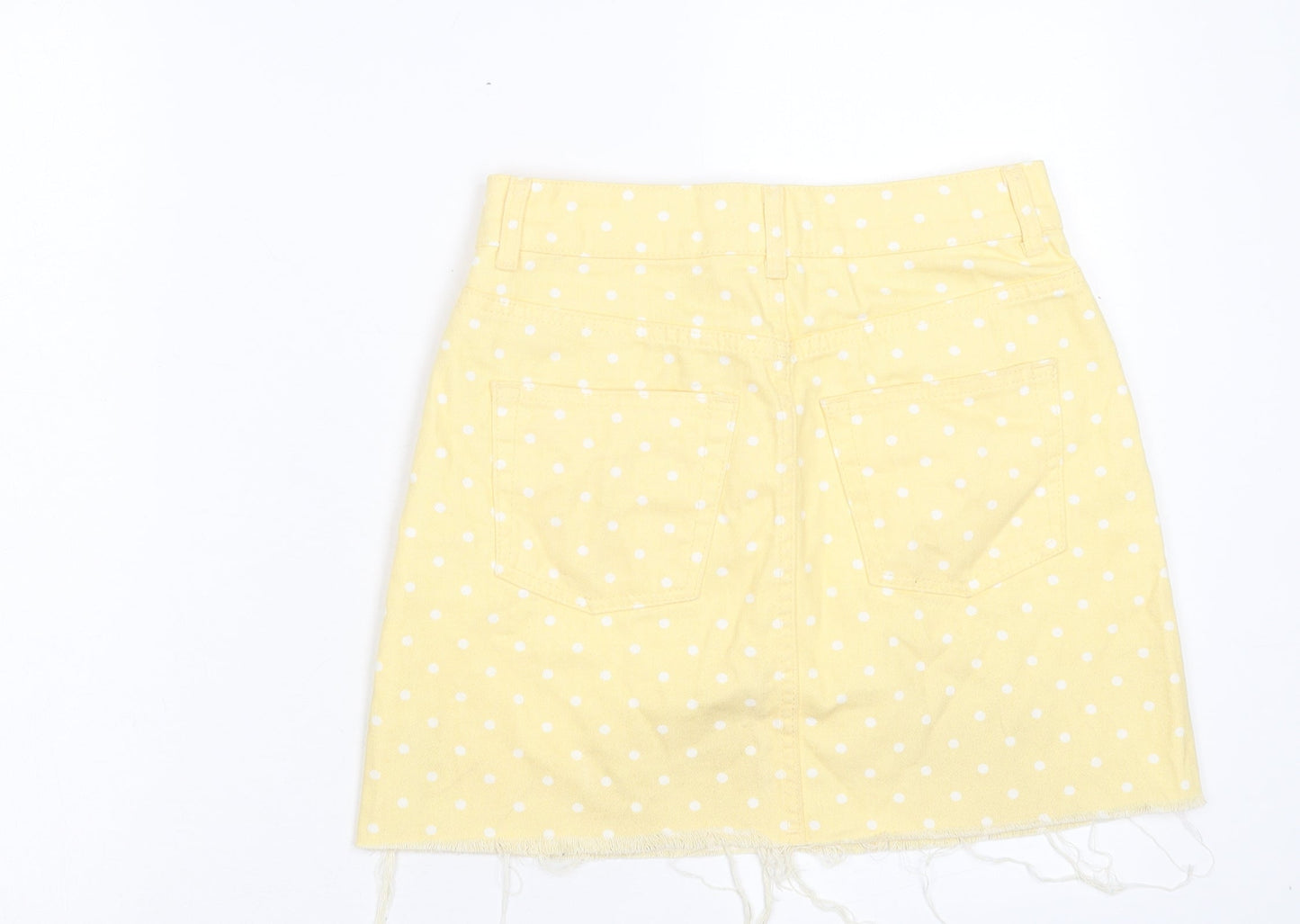 Womens UK Size 8 Topshop A-Line Denim Skirt