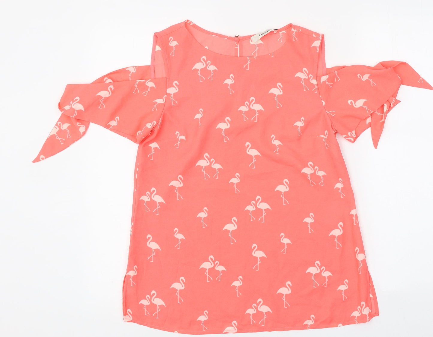 Womens UK Size 8 Oasis Pink Jersey Tank