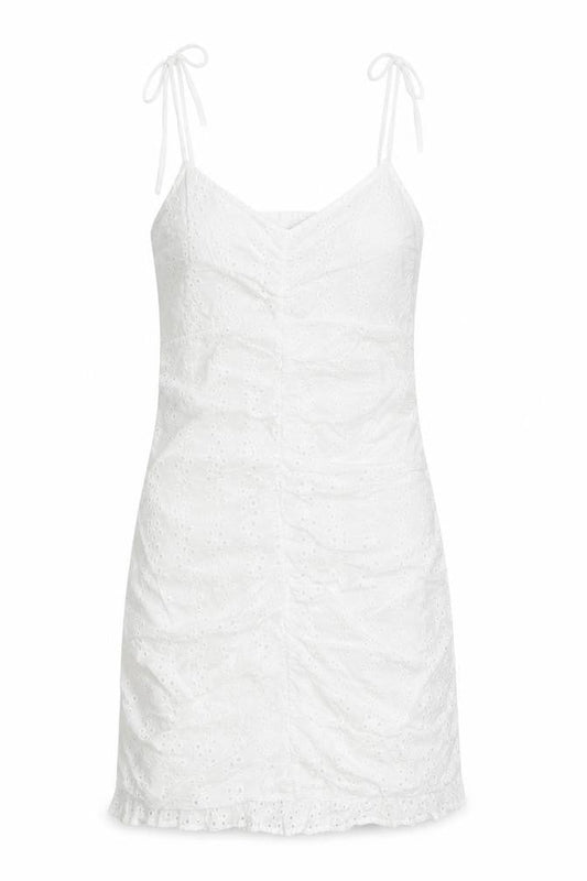 Hollister Womens White Polyester Bodycon Size M Sweetheart Pullover