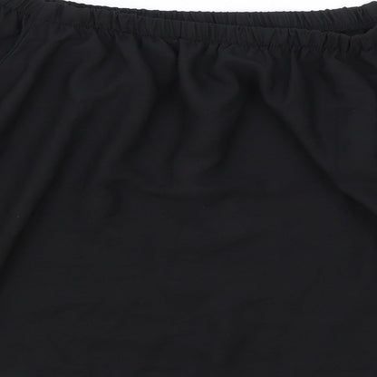 Womens UK Size 12 Atmosphere Black Cropped Blouse
