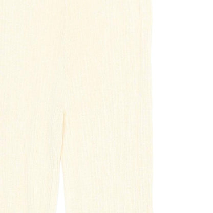 Womens UK Size L Zara Regular Fit  Beige Trousers