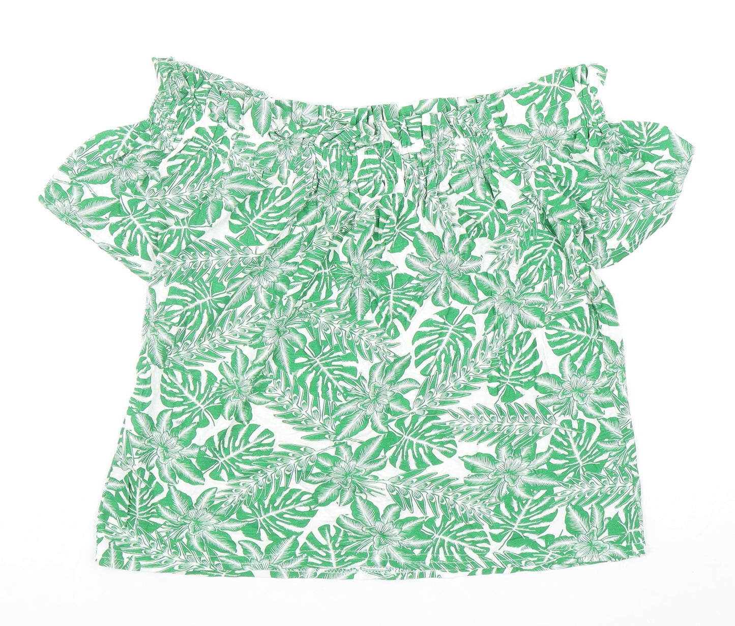 Womens UK Size 12 Atmosphere Green Basic Blouse
