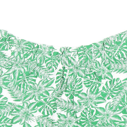 Womens UK Size 12 Atmosphere Green Basic Blouse