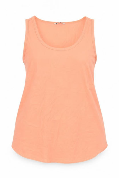 Womens UK Size 16 Marks and Spencer Orange Basic Tank