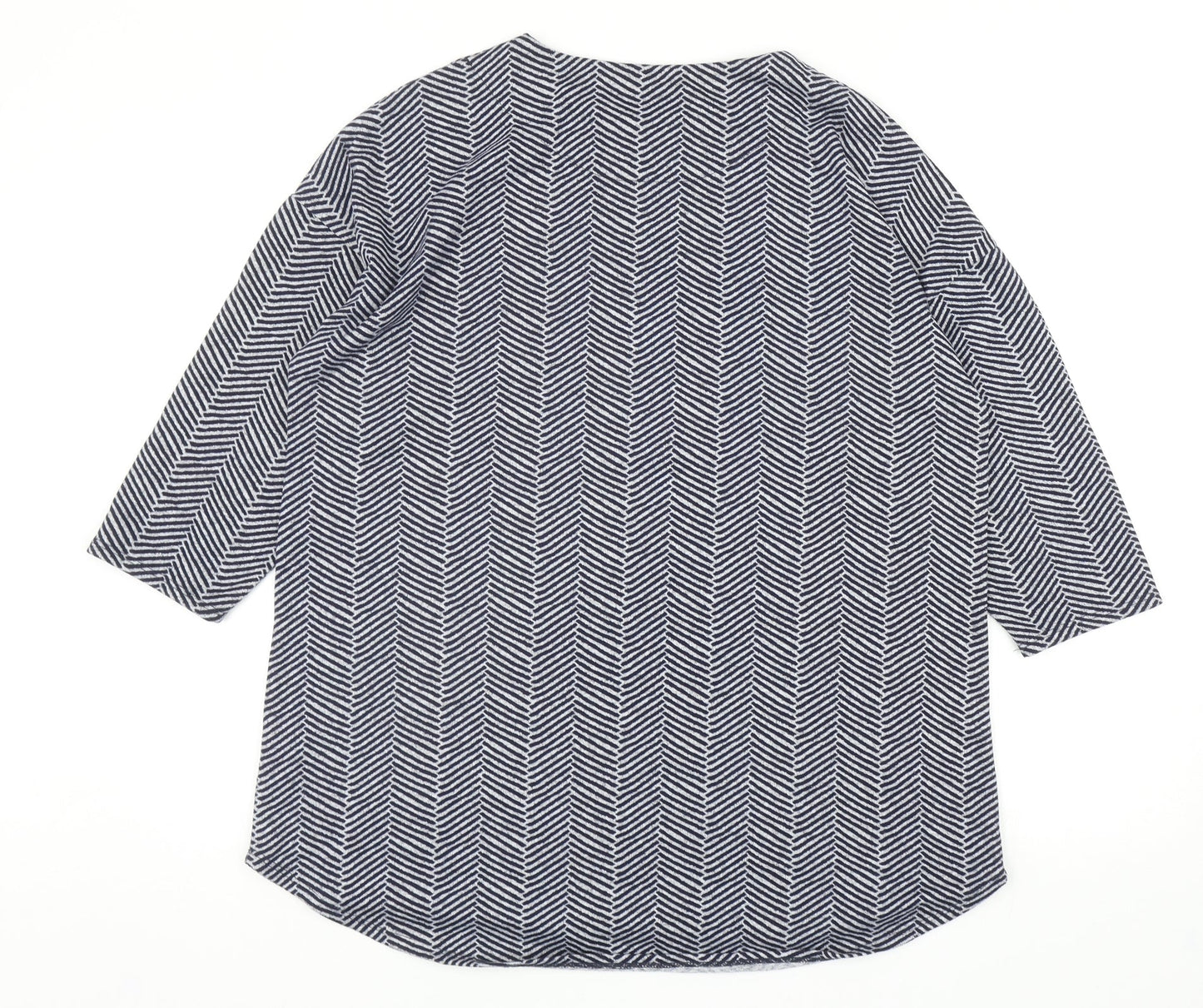 Womens UK Size L Dunnes Stores Blue Pullover Jumper