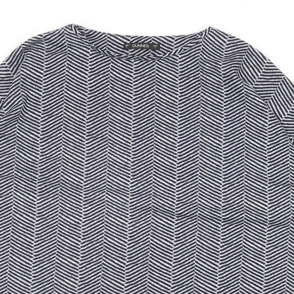 Womens UK Size L Dunnes Stores Blue Pullover Jumper