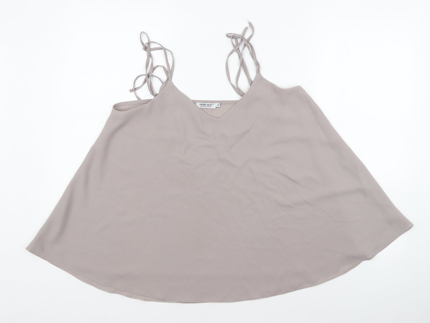 Womens UK Size 10 Urban Mist Grey Camisole Tank