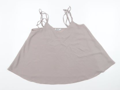 Womens UK Size 10 Urban Mist Grey Camisole Tank
