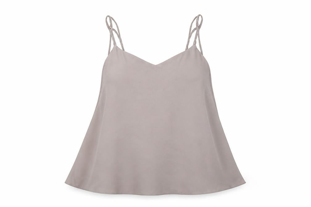 Womens UK Size 10 Urban Mist Grey Camisole Tank
