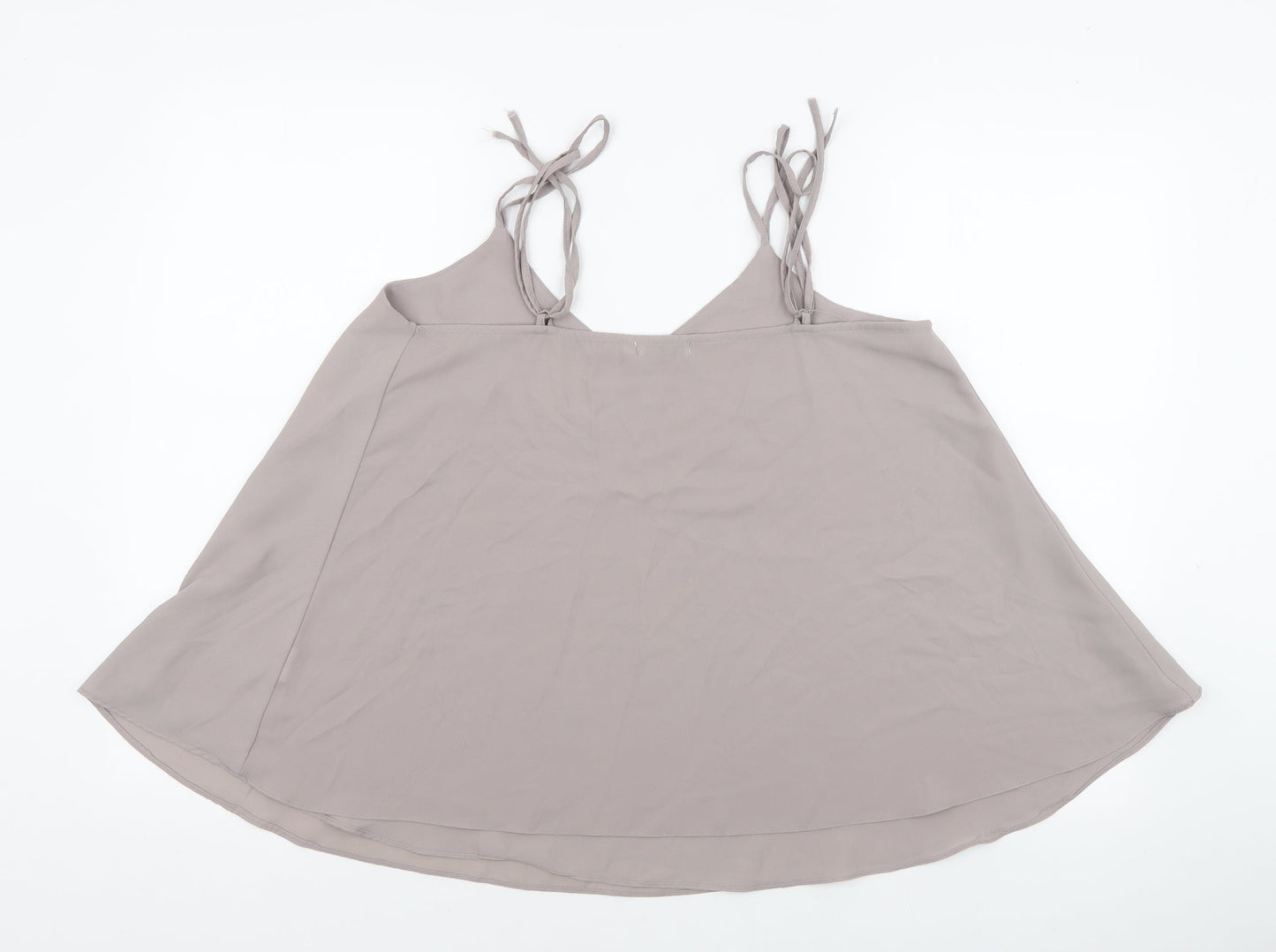 Womens UK Size 10 Urban Mist Grey Camisole Tank