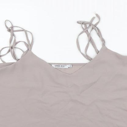 Womens UK Size 10 Urban Mist Grey Camisole Tank