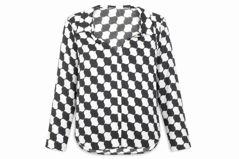 Womens UK Size 12 Primark Black Basic Blouse