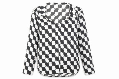 Womens UK Size 12 Primark Black Basic Blouse