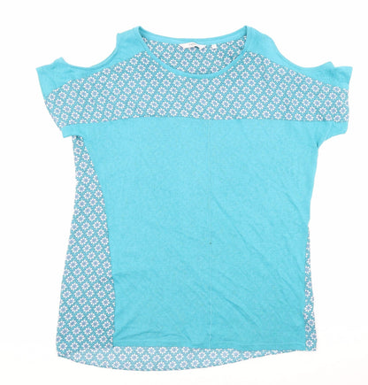 Womens UK Size 16 NEXT Blue Basic T-Shirt