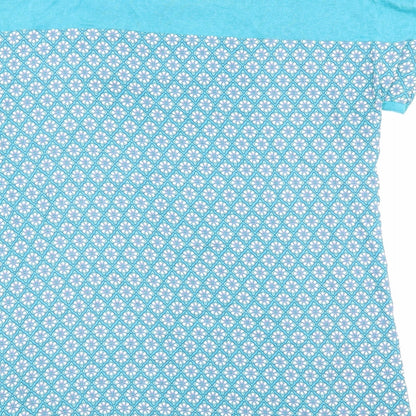 Womens UK Size 16 NEXT Blue Basic T-Shirt