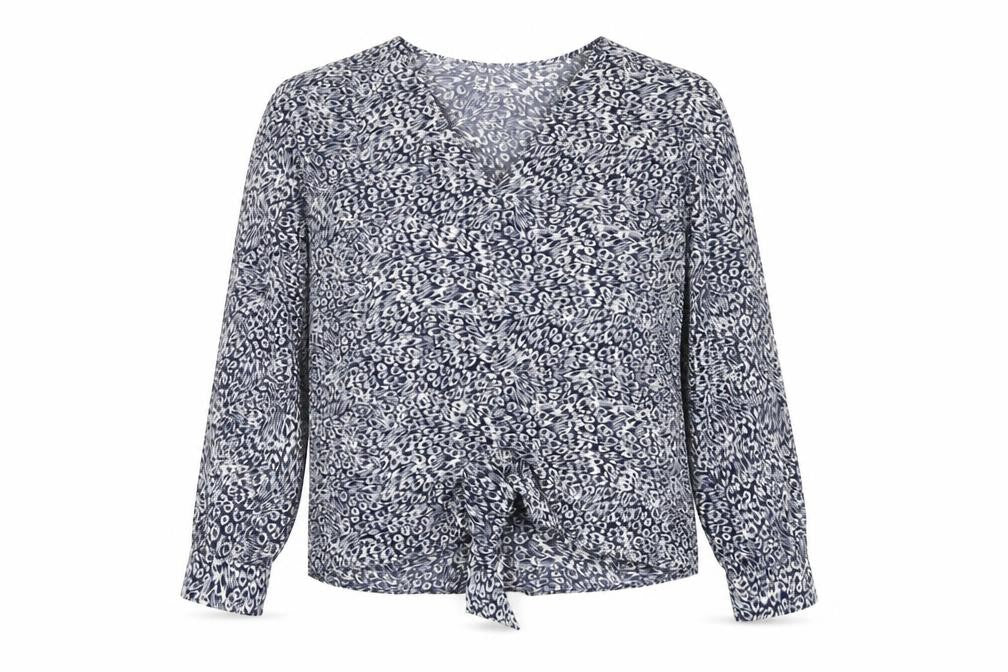 Womens UK Size 10 Primark Blue Basic Blouse