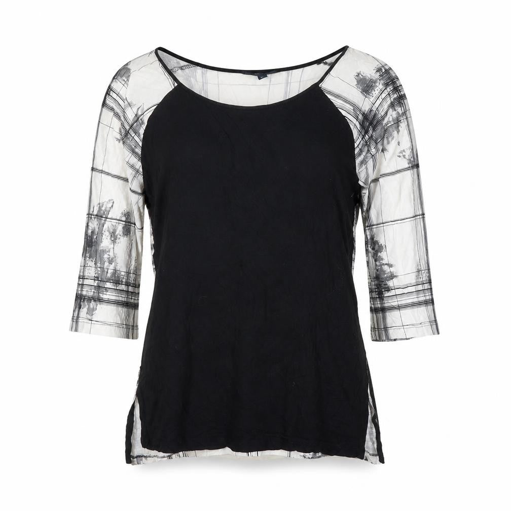 Womens UK Size XS French Connection Black Basic Blouse