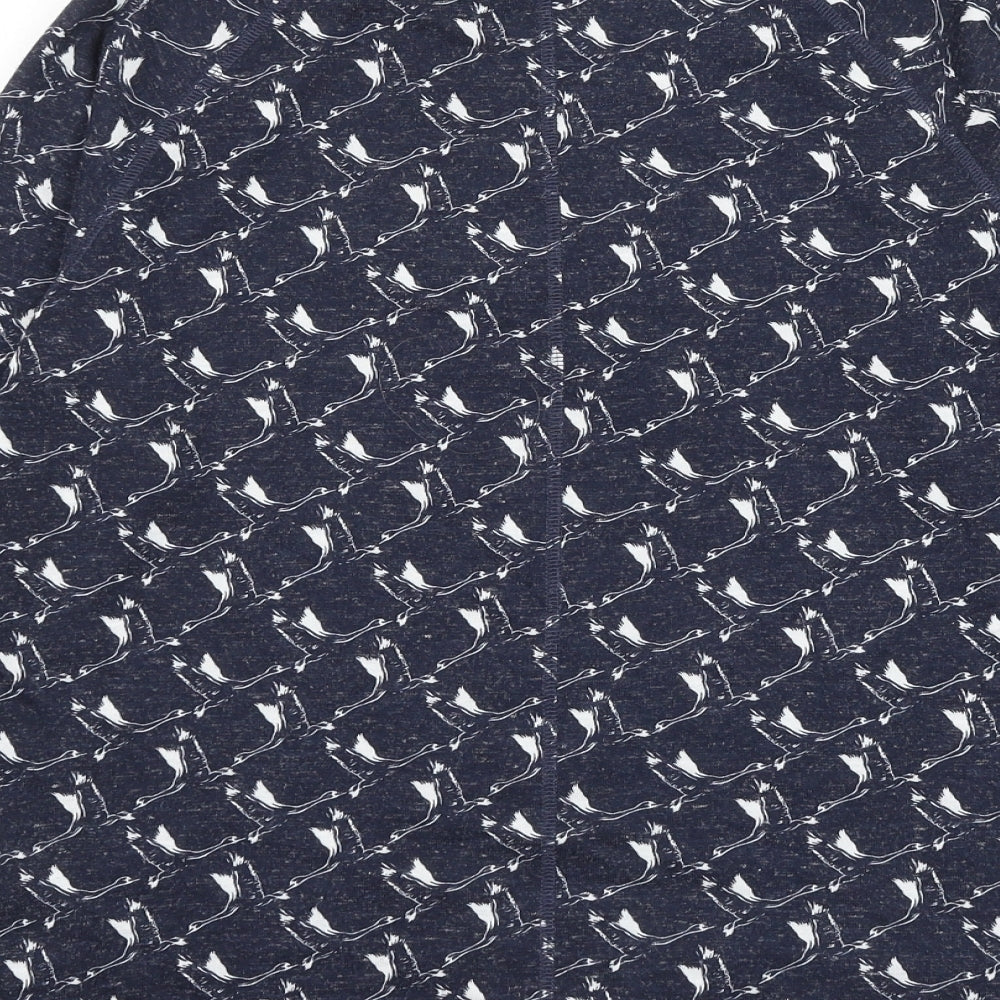 Womens UK Size 12 Marks and Spencer Blue Pullover Jumper