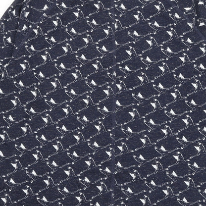 Womens UK Size 12 Marks and Spencer Blue Pullover Jumper