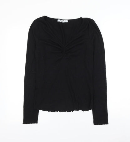 Womens UK Size S Na-kd Black Pullover Jumper