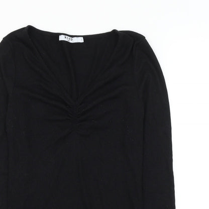 Womens UK Size S Na-kd Black Pullover Jumper