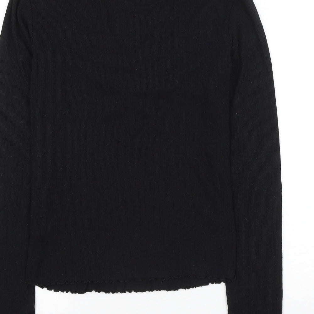 Womens UK Size S Na-kd Black Pullover Jumper