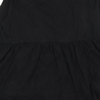 Womens UK Size 12 ASOS Black Basic Blouse