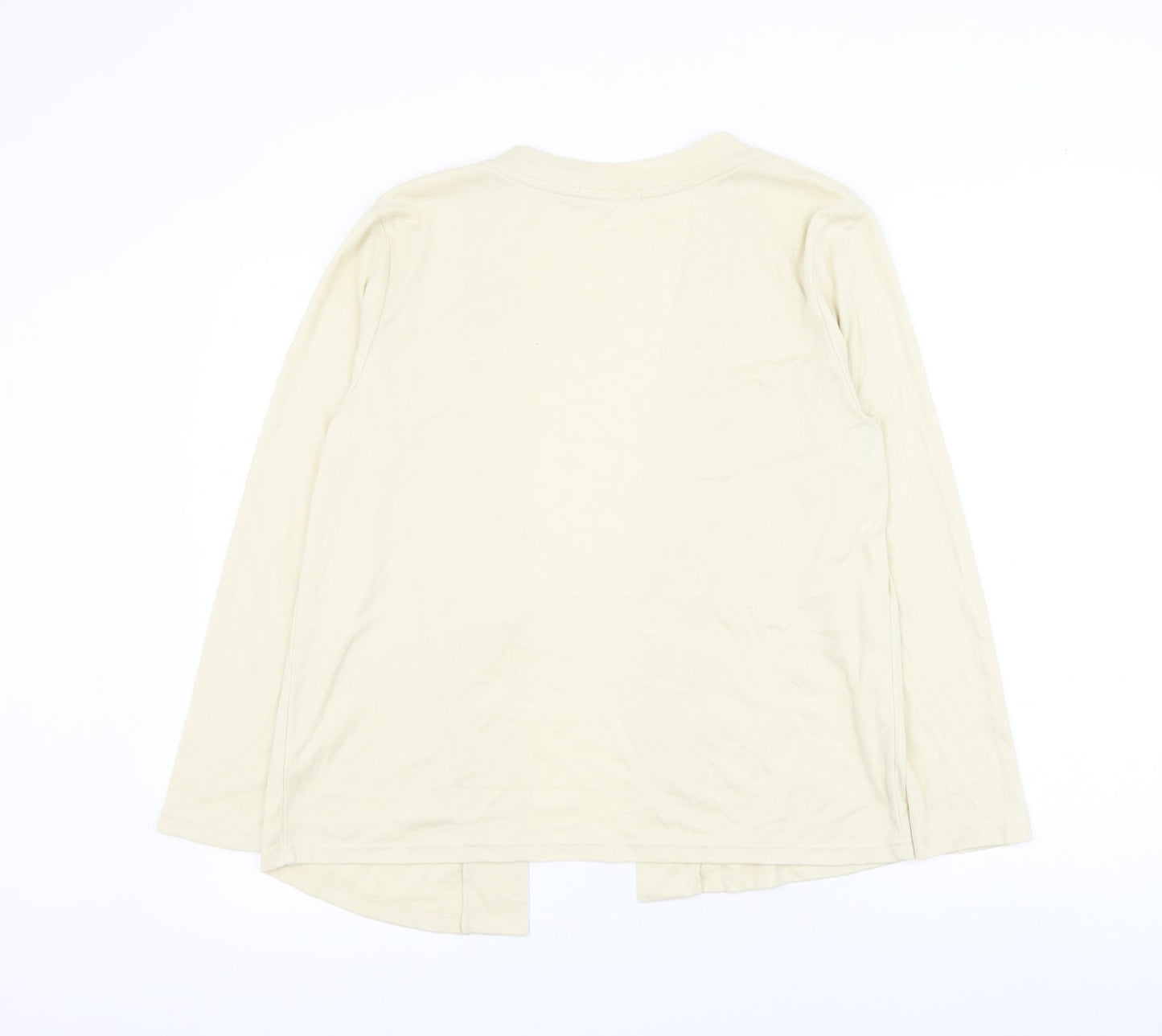 Womens UK Size 16 Poppy Beige Cardigan Jumper