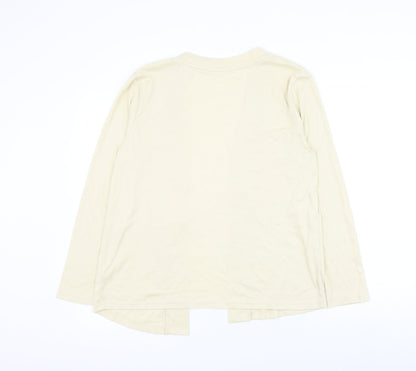 Womens UK Size 16 Poppy Beige Cardigan Jumper