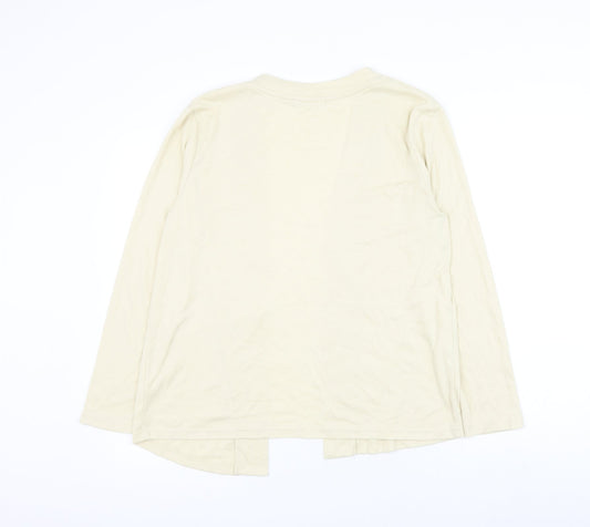 Womens UK Size 16 Poppy Beige Cardigan Jumper