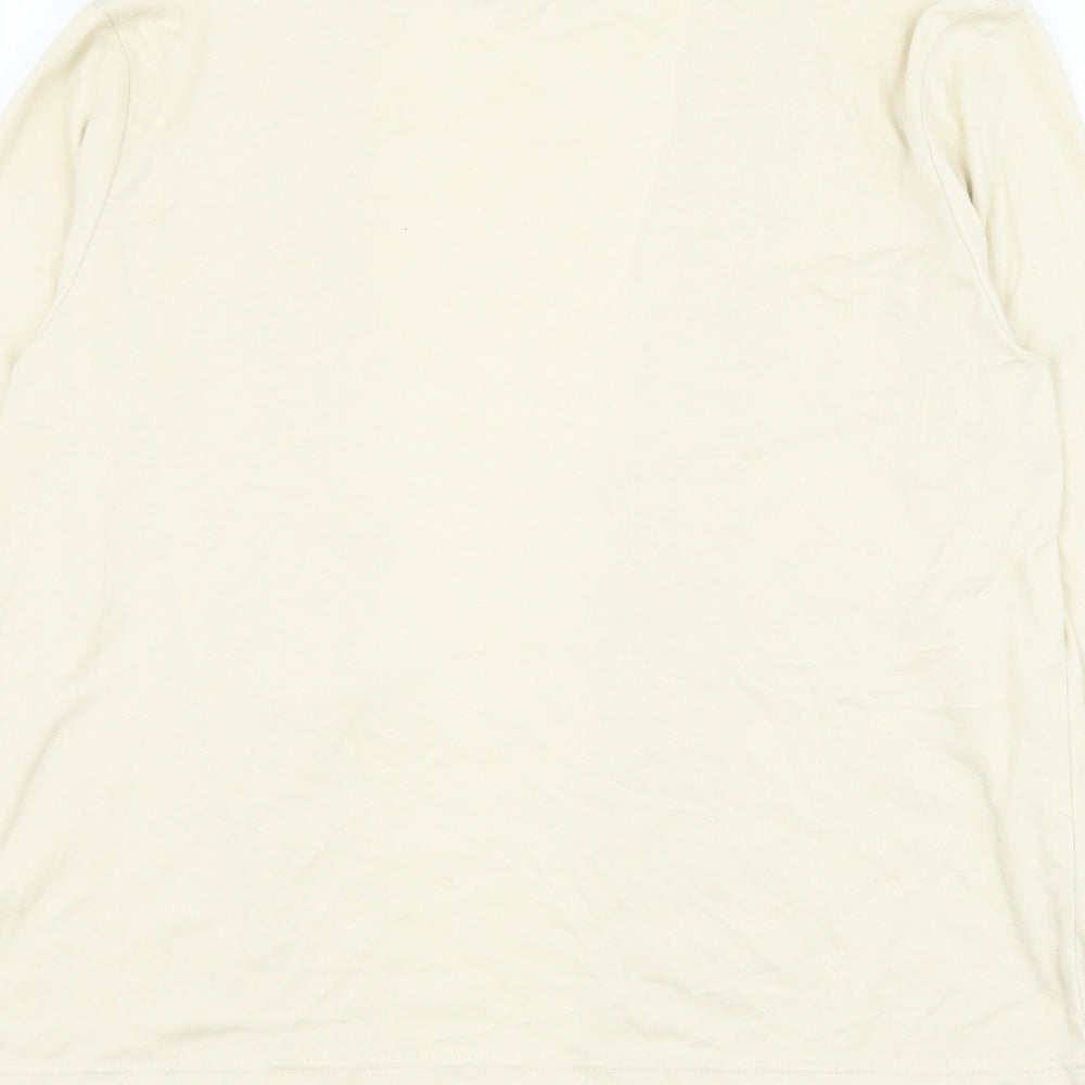 Womens UK Size 16 Poppy Beige Cardigan Jumper