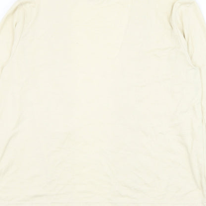 Womens UK Size 16 Poppy Beige Cardigan Jumper