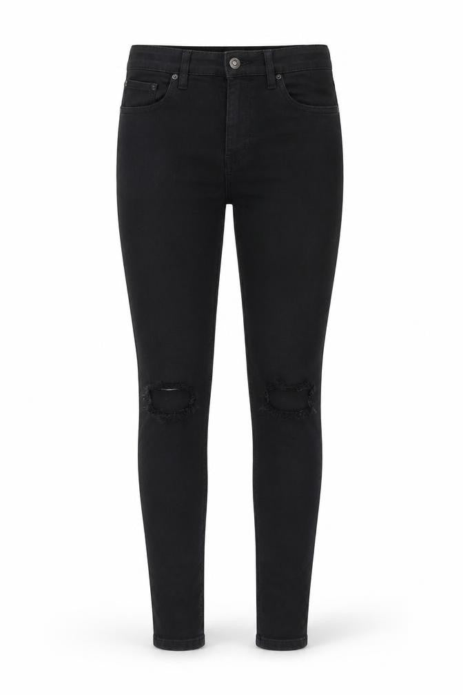 Womens UK Size 28 in Topshop Regular Fit Skinny Black Jeans