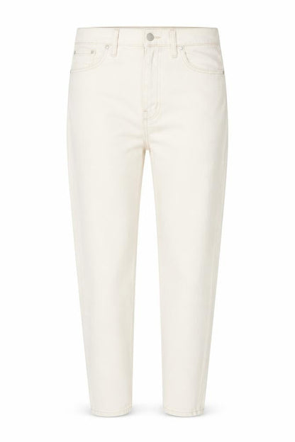 Womens UK Size 40 in Autograph Regular Fit Tapered Ivory Jeans