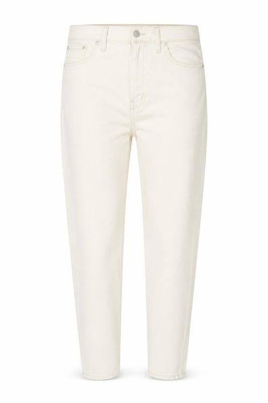 Womens UK Size 40 in Autograph Regular Fit Tapered Ivory Jeans