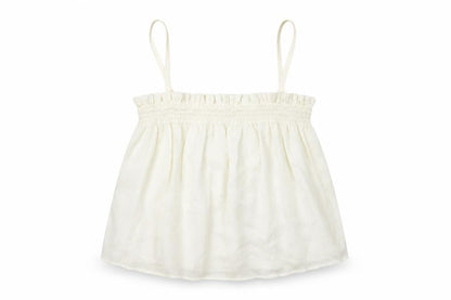 Womens UK Size M Mango White Camisole T-Shirt