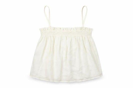 Womens UK Size M Mango White Camisole T-Shirt