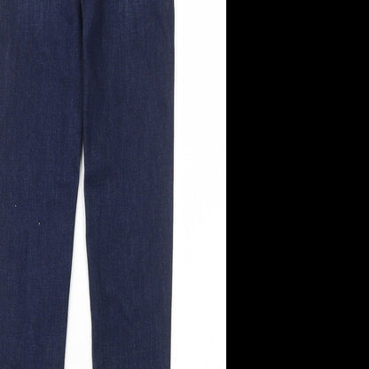 Womens UK Size 6 Marks and Spencer Regular Fit Skinny Blue Jeans
