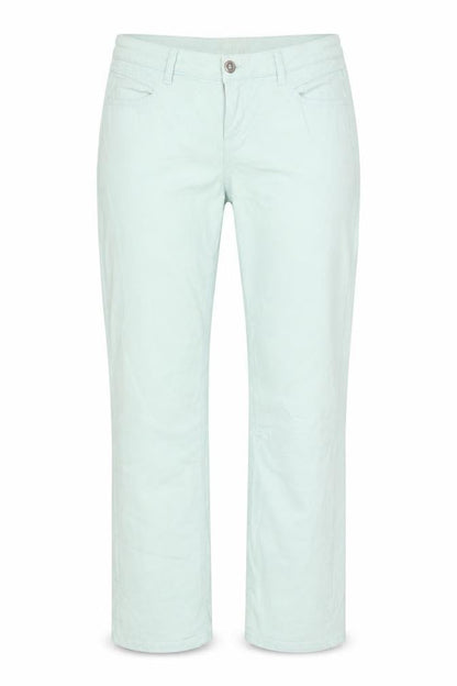 Ghost Womens Green Cotton Straight Jeans Size 12 L26 in Regular Zip